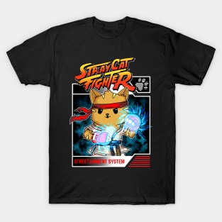 Straycat Fighter Ryu Hadoucat T-Shirt